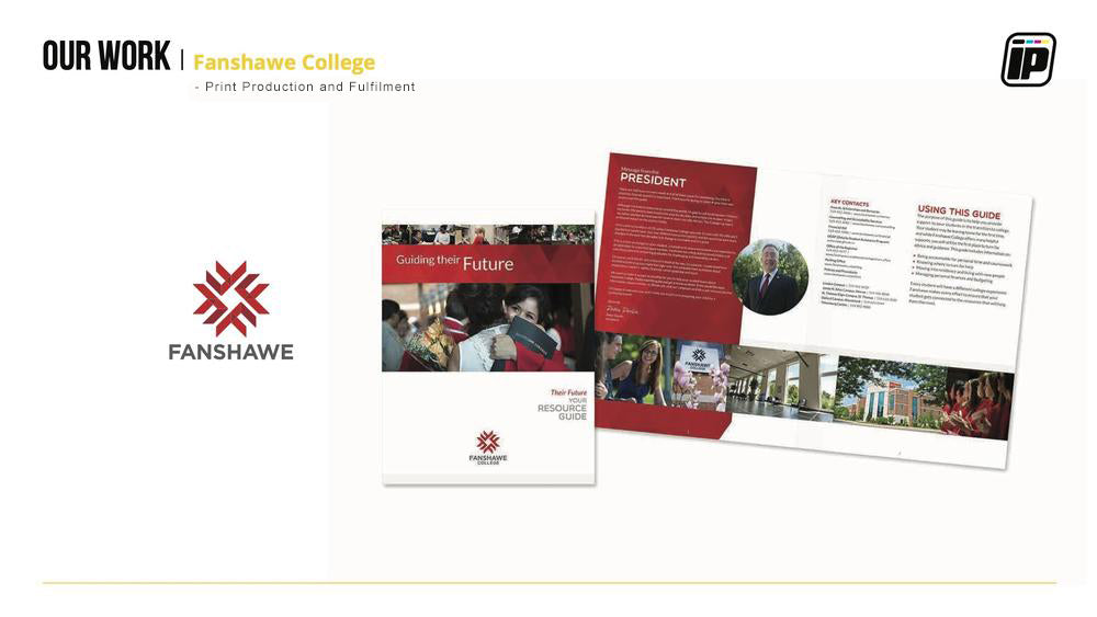 Group of images showcasing the work done for a client.