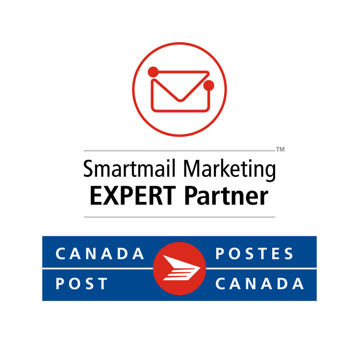 Image of Canada Post logo with Smartmail Marketing Expert Partner